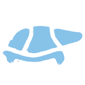 Robust turtle icon